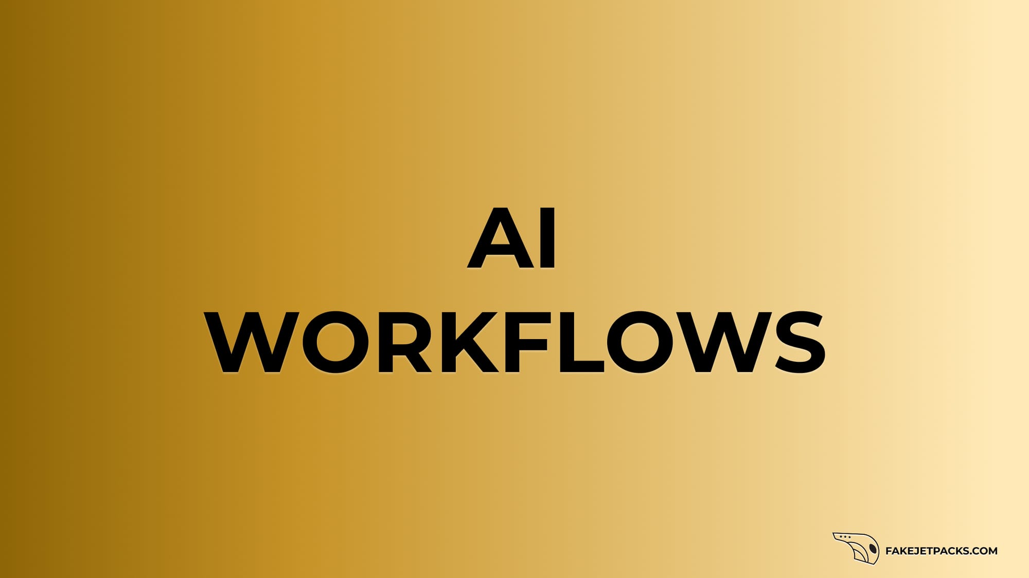 AI Workflows